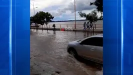 Orla do rio Tocantins nesta quinta-feira (23)