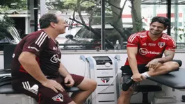 Em fevereiro, Rogério Ceni e Alexandre Pato chegaram a conversar enquanto o atleta fazia tratamento no Departameto Médico do São Paulo.