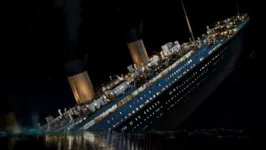 A icônica cena do filme Titanic (1997)