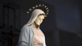 Escultura da Virgem Maria