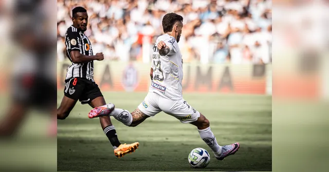 Imagem ilustrativa da notícia Santos e Atlético-MG não saem do zero na Vila Belmiro