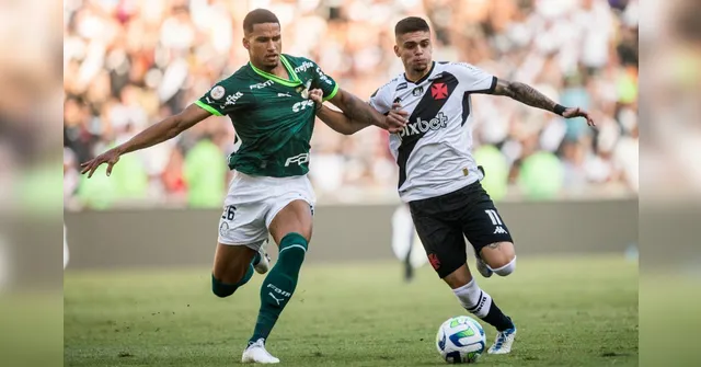 Imagem ilustrativa da notícia Vasco e Palmeiras empatam em jogo movimentado