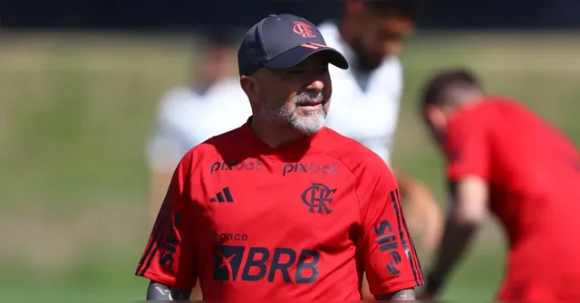 Imagem ilustrativa da notícia Sampaoli quer resgatar confiança de estrelas do Flamengo