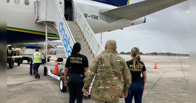Imagem ilustrativa da notícia PF prende três suspeitos no aeroporto internacional de Belém
