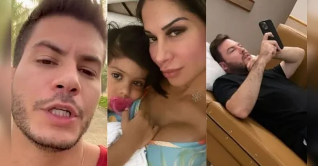 Imagem ilustrativa da notícia Vídeo: Maíra leva filha a hospital com Nigro e irrita Arthur 