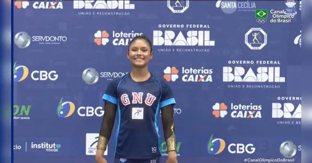 Imagem ilustrativa da notícia Paraense Andreza Lima conquista bronze na ginástica