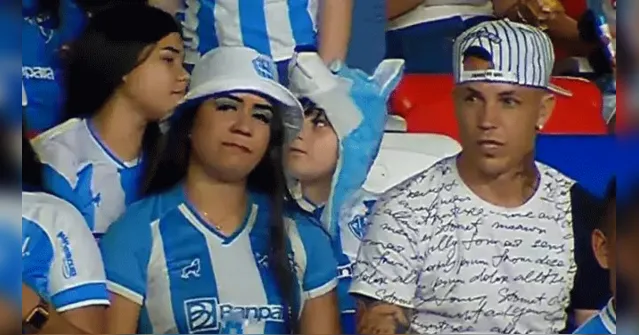 Imagem ilustrativa da notícia Toscano, ex-Paysandu, assistiu à goleada ao lado da namorada