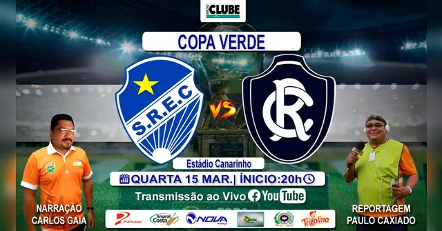 Imagem ilustrativa da notícia Tem Jogo no DOL na Clube: ouça São Raimundo e Clube do Remo