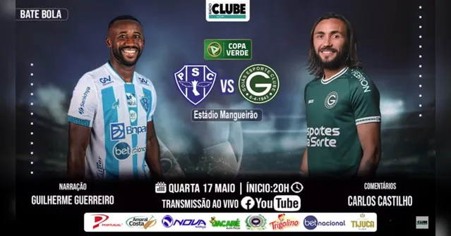 Imagem ilustrativa da notícia Tem Jogo no DOL e na Clube: ouça aqui Paysandu x Goiás