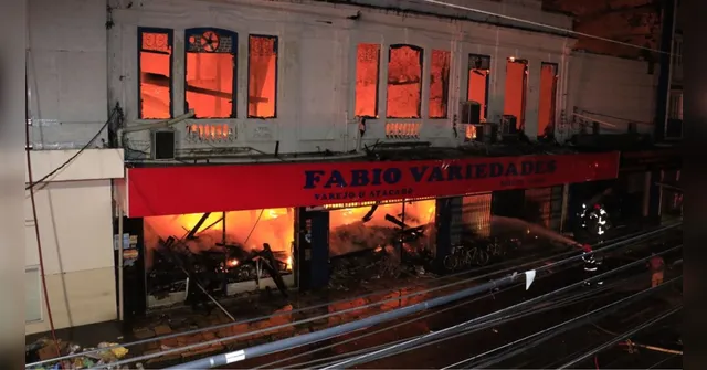 Imagem ilustrativa da notícia Centro de Belém: Laudos sobre incêndio serão divulgados hoje