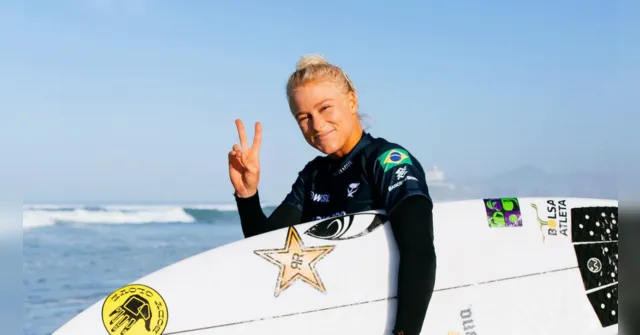Imagem ilustrativa da notícia Tati Weston-Webb é 1ª surfista do Brasil nas Olimpíadas 2024