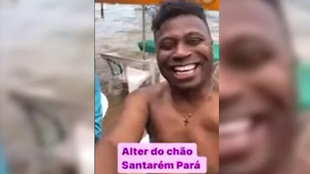 Imagem ilustrativa da notícia Vídeo: Ex-Corinthians, Edílson Capetinha curte Alter do Chão