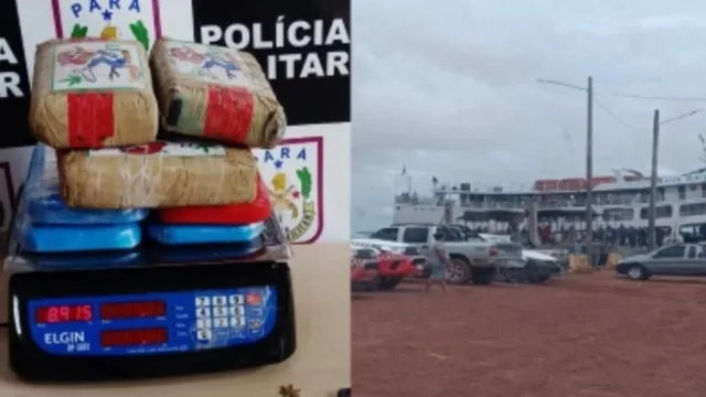 Imagem ilustrativa da notícia Amazonense é presa com 9 kg de drogas no porto de Juruti