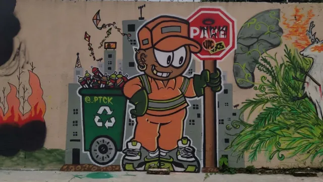 Imagem ilustrativa da notícia Graffiti dá mais vida aos muros das ruas de Belém