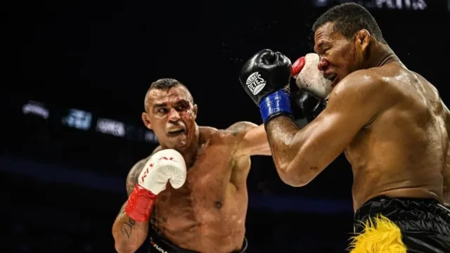 Imagem ilustrativa da notícia Vitor Belfort se vinga e vence Ronaldo Jacaré no boxe