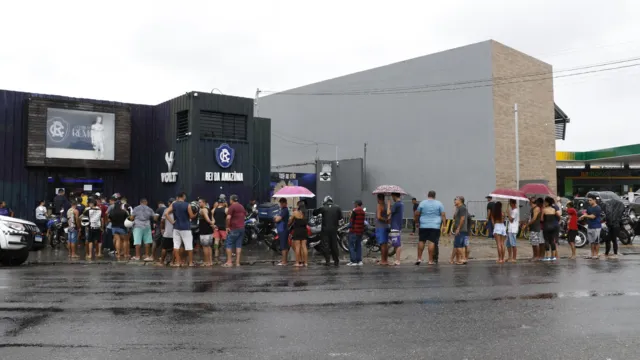 Imagem ilustrativa da notícia Torcida do Clube do Remo já faz fila para comprar ingresso 