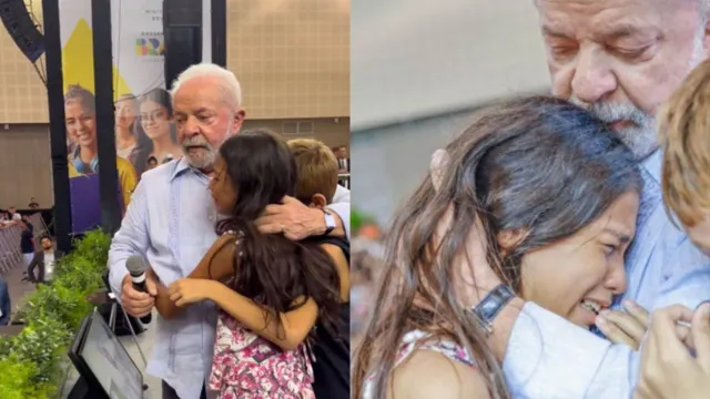 Imagem ilustrativa da notícia Criança interrompe discurso de Lula em Fortaleza: "o melhor"