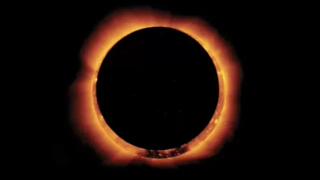Imagem ilustrativa da notícia Raríssimo eclipse híbrido ocorrerá hoje! Saiba como ver