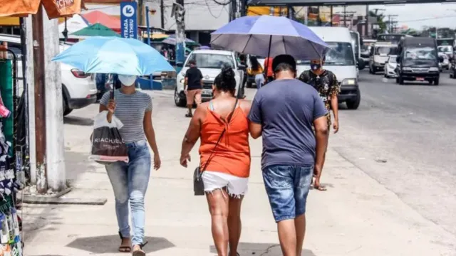 Imagem ilustrativa da notícia Altas temperaturas "castigam" a população em Belém