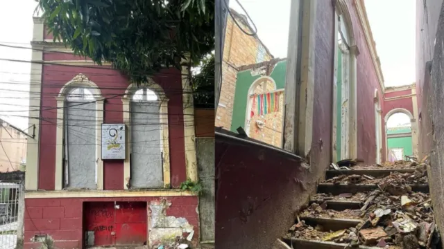 Imagem ilustrativa da notícia Tradicional Casa D'Noca é parcialmente demolida em Belém