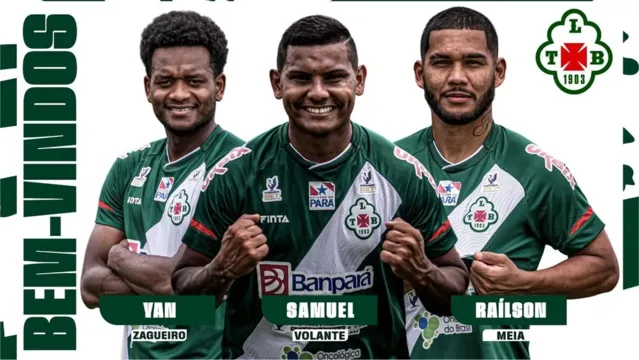 Imagem ilustrativa da notícia Tuna anuncia novo trio de reforços para a disputa da Série D