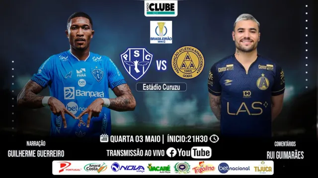 Imagem ilustrativa da notícia Tem Jogo no DOL e na Clube: ouça Paysandu x Aparecidense