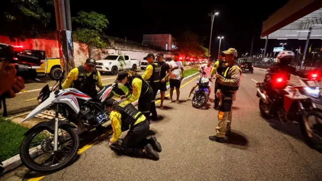 Imagem ilustrativa da notícia Poluição sonora: 30 motocicletas são apreendidas em Belém