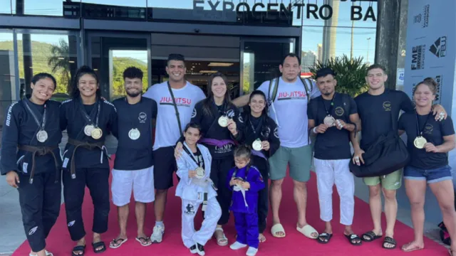 Imagem ilustrativa da notícia Atletas do Pará conquistam medalhas em torneio de jiu jitsu