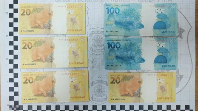 Imagem ilustrativa da notícia Preso com mil reais em notas falsas em Santa Bárbara