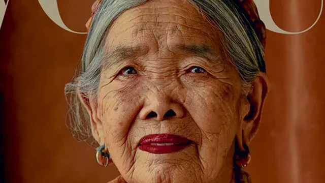 Imagem ilustrativa da notícia Indígena de 106 anos é a mulher mais velha na Vogue