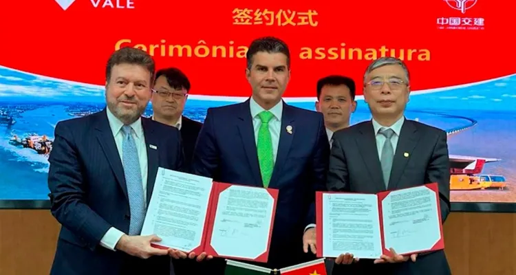 Pará e China assinam memorando para construção de ferrovia