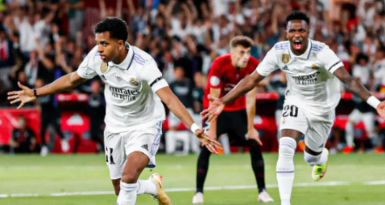 Imagem ilustrativa da notícia Rodrygo faz dois e Real Madrid conquista a Copa do Rei