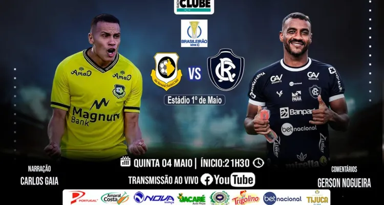 Imagem ilustrativa da notícia Tem Jogo no DOL: ouça aqui São Bernardo x Clube do Remo