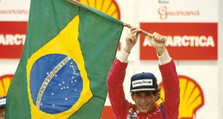 Imagem ilustrativa da notícia Piloto Ayrton Senna se torna patrono do esporte no Brasil