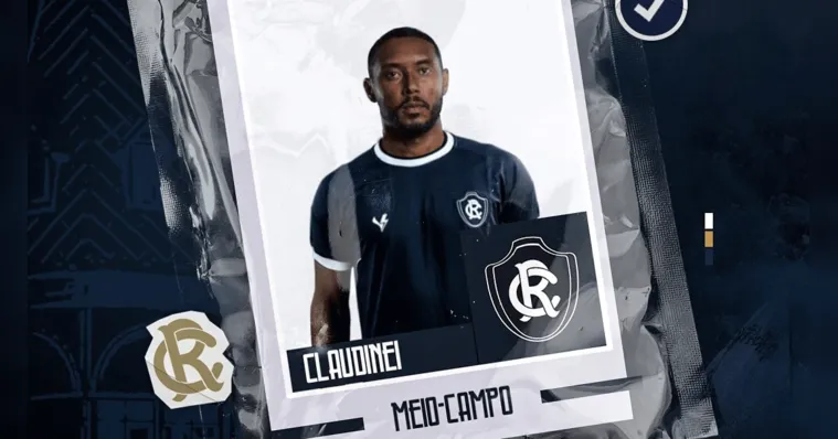 Imagem ilustrativa da notícia Clube do Remo anuncia a contratação do meia Claudinei
