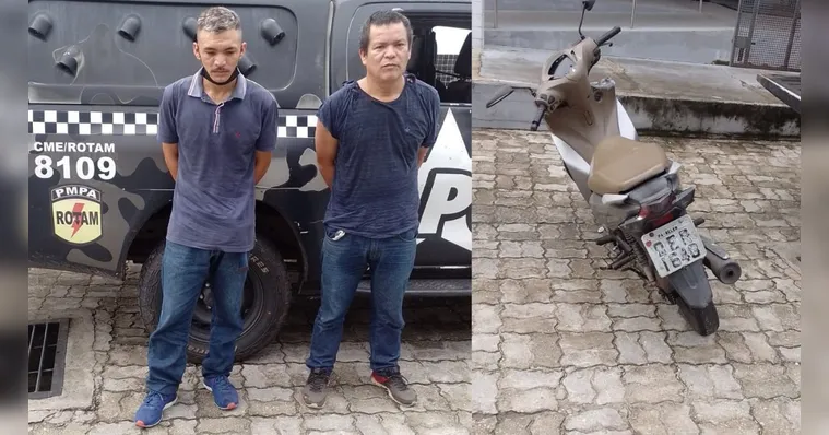 Imagem ilustrativa da notícia Pai e filho são presos após furtar uma TV no bairro do Marco