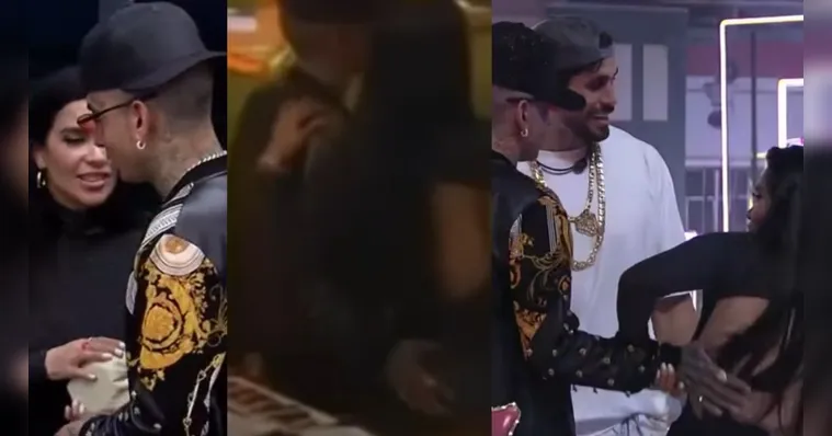 Imagem ilustrativa da notícia Guimê passa a mão no bumbum de Dania em festa e irrita fãs 