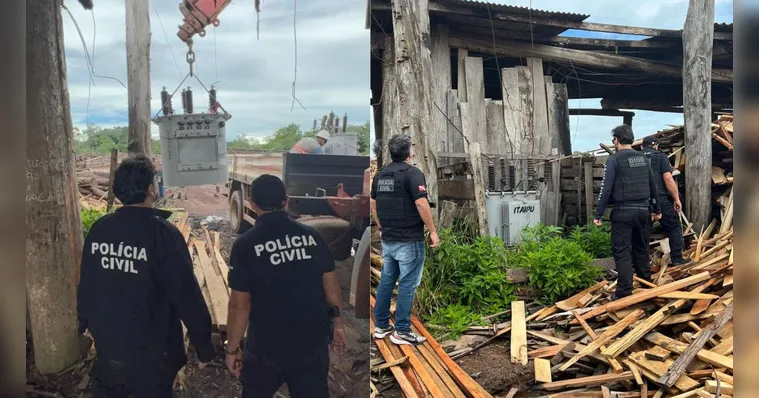 Imagem ilustrativa da notícia Operação combate desvios de energia elétrica nas serrarias