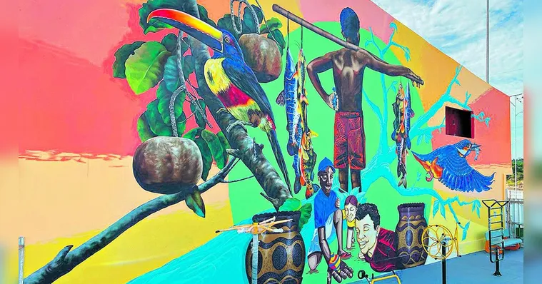 Imagem ilustrativa da notícia “Arte em Cores” modifica ambientes do Pará e Maranhão