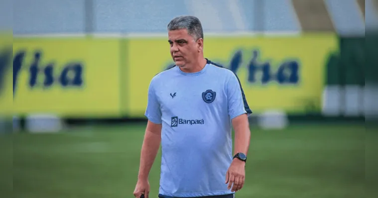 Imagem ilustrativa da notícia Apesar de vantagem, técnico do Remo nega retranca em SP