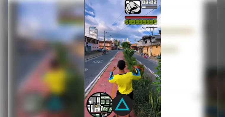 Imagem ilustrativa da notícia Influencer paraense viraliza vídeo de "GTA no Jurunas"
