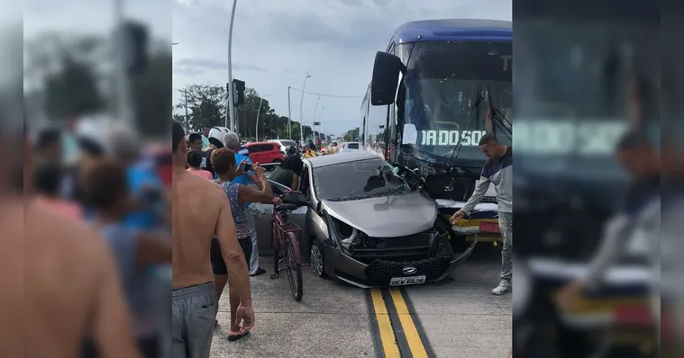 Imagem ilustrativa da notícia Em menos de um dia, mais um acidente é registrado no BRT