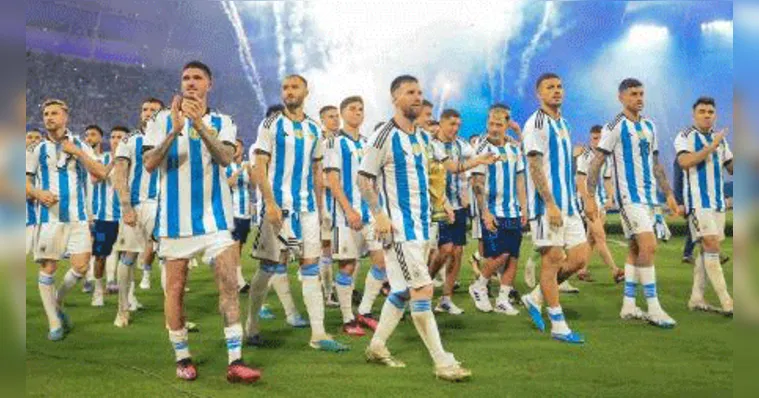 Imagem ilustrativa da notícia Argentina de Messi repete Brasil de Pelé após goleada
