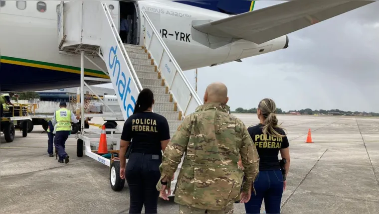 Imagem ilustrativa da notícia PF prende três suspeitos no aeroporto internacional de Belém