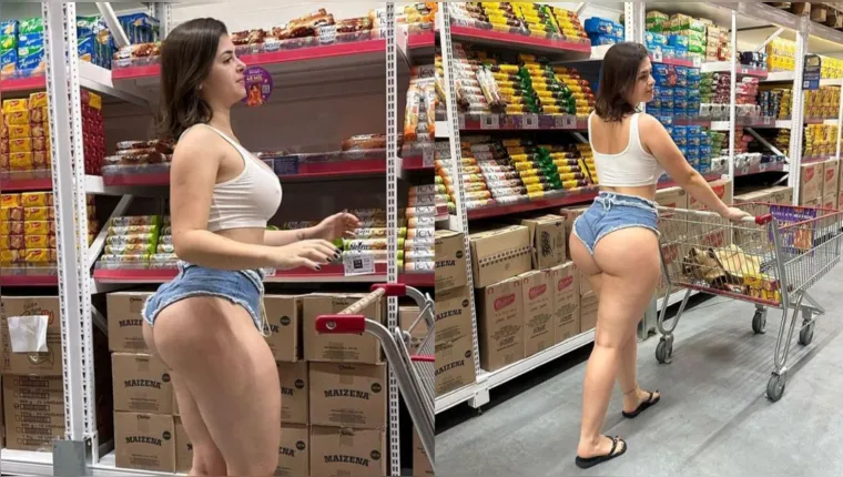 Imagem ilustrativa da notícia Modelo é expulsa de supermercado de BH por usar micro short 