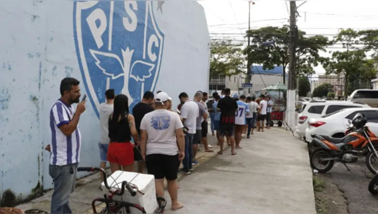 Imagem ilustrativa da notícia Torcida do Paysandu forma filas por ingressos para o RexPa