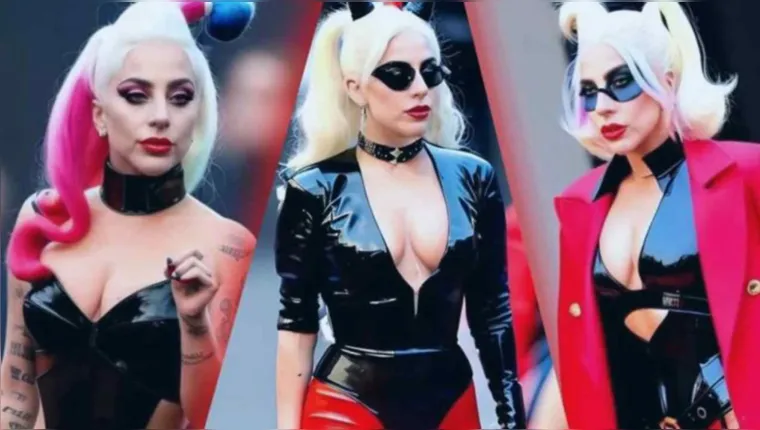 Imagem ilustrativa da notícia Vídeo: Lady Gaga beija mulher durante gravações de Coringa 2