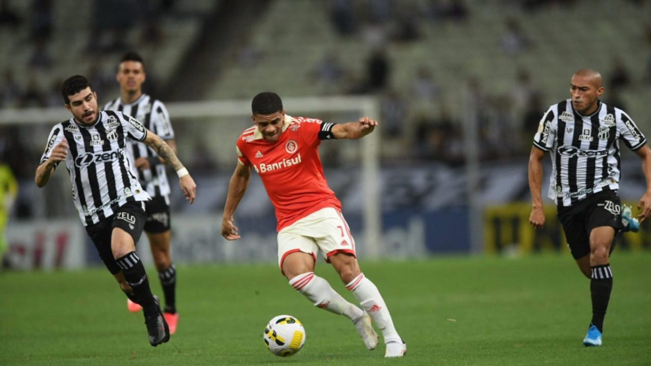 Em jogo eletrizante, Inter e Fortaleza empatam em 1 a 1