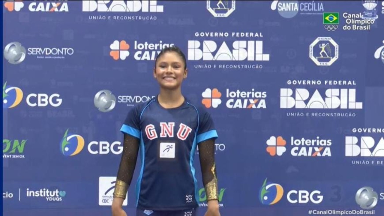 Paraense Andreza Lima conquista bronze na ginástica
