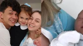 Eles compartilharam uma foto com os filhos nas redes sociais